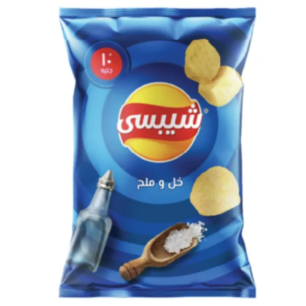 شيبسي 10 خل وملح