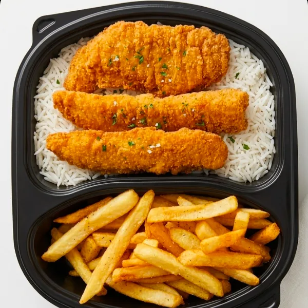 وجبة دجاج بانية