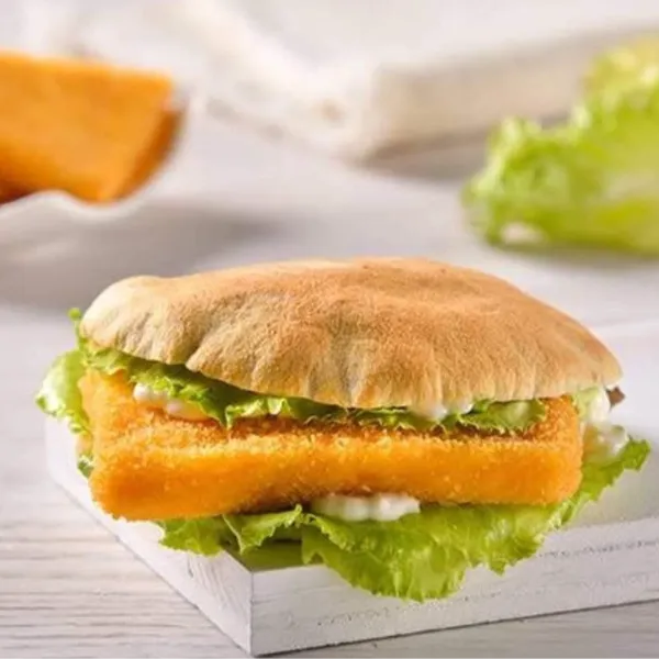 ساندويتش جبنة مقلية شامي